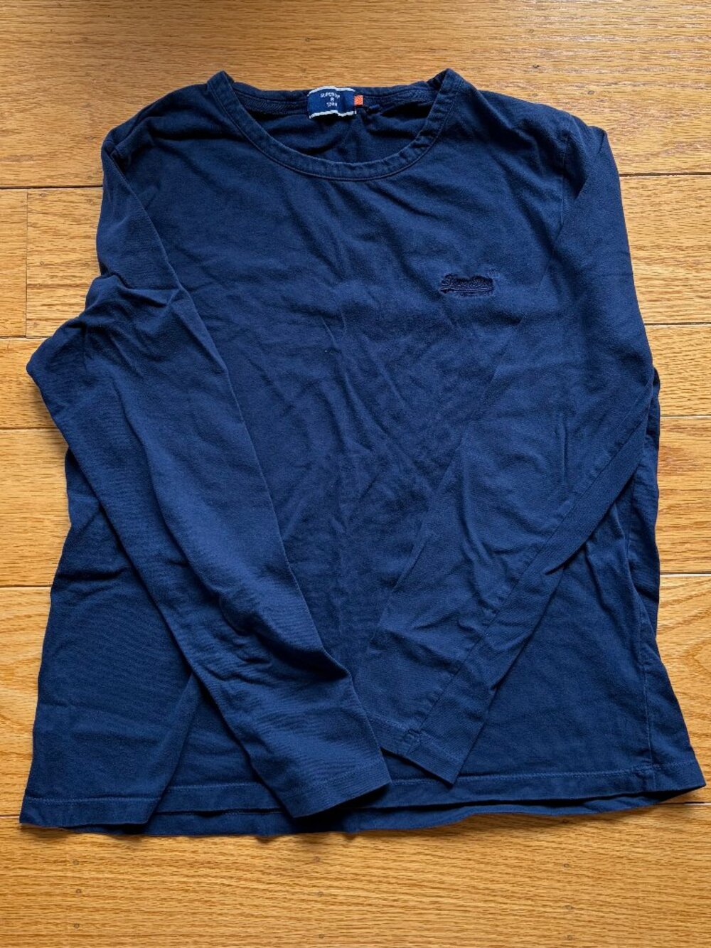 Superdry Women's Navy Long sleeve Size 10